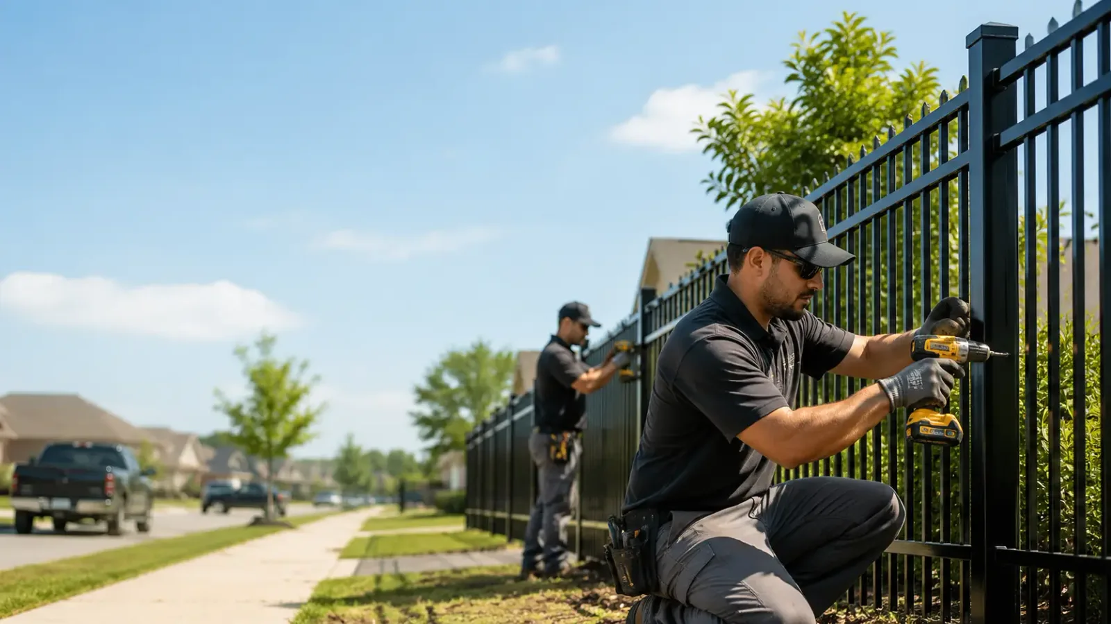 Metal Fence Installation in Laurel, MD